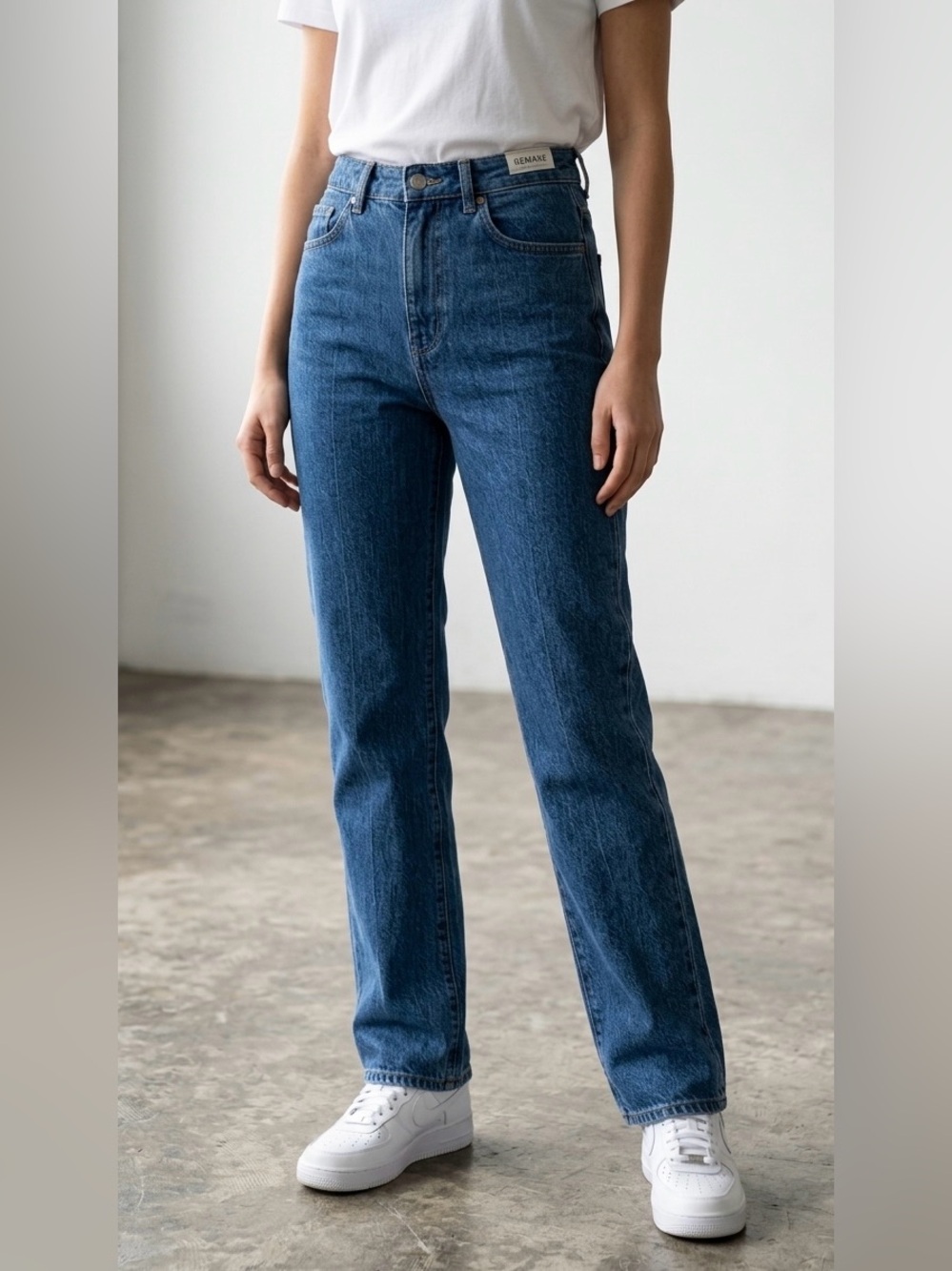 Aritzia Denim Forum High Rise Straight Leg Jeans Size 25
